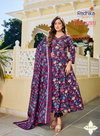 Blossom Vol 8 By Radhika Cotton Printed Wholesale Anarkali Kurti Set In India